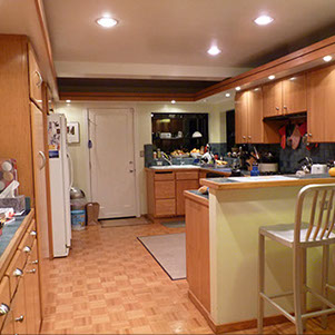 Kitchen Lighting & Basement Studio
