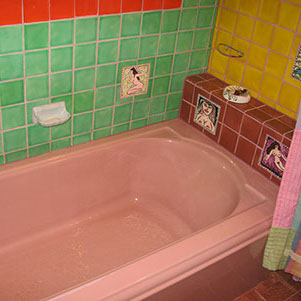 Purple House Bathroom